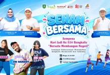 Hari Jadi Bengkalis Hadirkan Senam Bersama dan Layanan Kesehatan