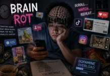Brain Rot Istilah yang Menggambarkan Kebiasaan Konsumsi Konten Digital