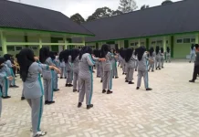 MTs Tajhiz Diniyah Meskom Bangun Budaya Hidup Sehat dan Kebersamaan ko