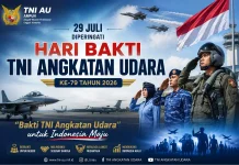 Sejarah Hari Bakti TNI Angkatan Udara di Peringati Setiap 29 Juli
