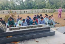 LAMR Bengkalis Ziarahi Makam Tokoh Adat Sambut Hari Jadi ke-514