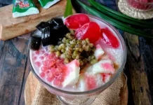 Cara Membuat Es Lontrong Khas Slawi, Sajian Dingin Pelepas Dahaga