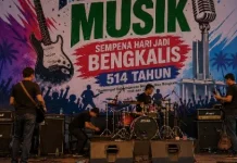 Parade Musik Hari Jadi Bengkalis Meriahkan Malam Puncak HUT ke-514 Daerah
