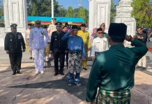 Danposal Ikuti Ziarah Hari Jadi Bengkalis Ke-514