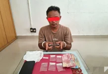 Polsek Mandau Ringkus Pria dengan Enam Paket Diduga Sabu