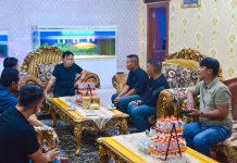Bupati Asmar Perkuat Sinergi Bersama Danposal Selatpanjang
