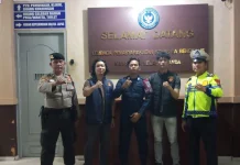 Patroli Rutin Polres Perkuat Keamanan Lapas Bengkalis Bersama