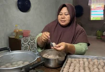 Tekuni Bakso Bakar sejak 2013, Pasutri di Bengkalis Biayai Anak Kuliah