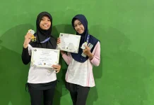 Siswi MTsN 1 Kepulauan Meranti Raih Juara II Kejurnas Tenis Junior PELTI Riau Cup II