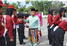 Bupati Asmar Buka Diklat Paskibraka Meranti Tahun 2026