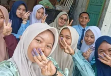 MTsN 2 Bengkalis Gelar Prosesi Cap Jari Ijazah Bertajuk "Satu Tinta Seribu Harapan"
