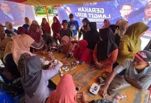 Sambut HUT ke-25, Demokrat Bengkalis Gelar Cek Kesehatan Gratis