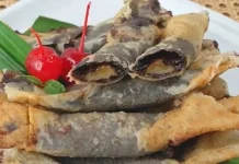 Pisang Coklat Homemade, Camilan Renyah dengan Isian Coklat Creamy