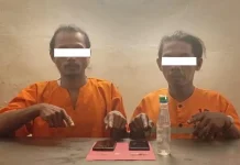 Polsek Pinggir Amankan Dua Pria, Diduga Terlibat Sabu 0,51 Gram