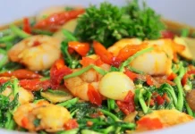 Tumis Selada Air Bumbu Pedas, Menu Praktis dengan Sensasi Pedas dan Gurih