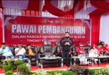 Pawai Pembangunan Mandau Perkuat Persatuan Masyarakat