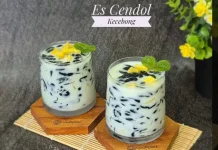 Es Cendol Kecebong, Minuman Segar dengan Cendol Kenyal dan Nangka