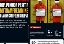 Dua Pemuda Positif Methamphetamine Diamankan Polsek Rupat