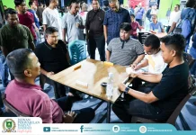 Turnamen Domino Meriahkan HUT RI di Tambusai Batang Dui