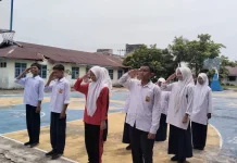 MTs YPPI Bengkalis Seleksi Tim PBB untuk Lomba Tingkat Kelurahan