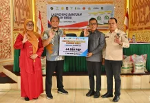 Pemkab Bengkalis Salurkan Bantuan Beras untuk Masyarakat