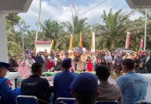 Ditpolairud dan Polres Kuansing Gelar JALUR, Salurkan 100 Paket Sembako