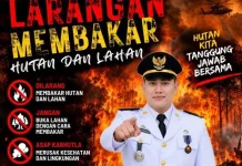 Lahan Kosong di Bengkalis Terbakar, Warga Diimbau Waspada