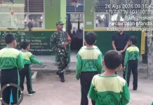 Serka Ristiyo Tenanaman Nilai Pancasila sejak Dini