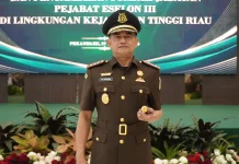 Ade Indrawan Resmi Jadi Kajari Bengkalis, Ini Pesannya