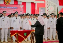 Tujuh Puluh Lima Kades Bengkalis Dikukuhkan, 18 Tidak Diperpanjang Masa Jabatan