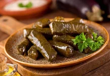 Dolma, Hidangan Daun Anggur dengan Isian Daging dan Beras