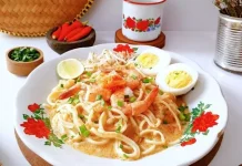 Mie Celor, Kuliner Khas Palembang dengan Kuah Santan Gurih