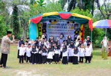 TPQ Raudatul Mujawwidin Kampung Qur’an Jangkang Gelar Khotmil Qur’an dan Imtihan