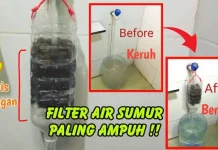 Cara Menyaring Air Keruh Menjadi Jernih