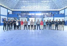 Pererat Kebersamaan Relawan, 14 Tim SPPG Bengkalis Adu Skill Futsal