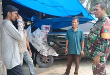 Babinsa Mandau Sosialisasikan Nilai Pancasila kepada Masyarakat