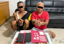 Polsek Mandau Ungkap Kasus Sabu, Dua Tersangka Diamankan