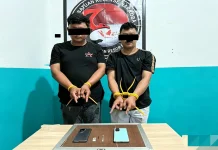 Gerak Cepat Polres Bengkalis, Dua Pria Diduga Pengedar Sabu Dibekuk