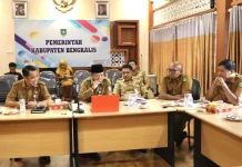 Pemkab Bengkalis Ikuti Raker Komisi II DPR RI Virtual