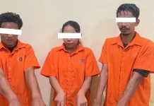 Polisi Amankan Tiga Orang dan Sita Sabu di Senggoro Bengkalis