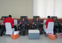 Lanal Dumai Raih Penghargaan Donor Darah Teraktif