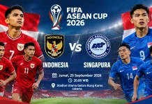 Perbandingan Peringkat Indonesia vs Singapura di Laga FIFA ASEAN Cup 2026