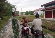 Babinsa Insit Ajak Warga Amalkan Nilai Pancasila