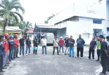 Kabel Internet Semrawut di Bengkalis Mulai Ditata