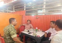 Babinsa Sukamaju Ajak Warga Amalkan Pancasila dalam Kehidupan