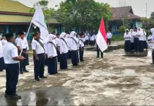 MTsN 3 Bengkalis Lantik Pengurus OSIM Periode 2026/2027