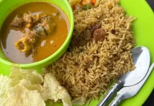 Resep Nasi Beriani Kuah Kambing, Pulen Wangi dengan Kuah Gulai Kaya Rempah