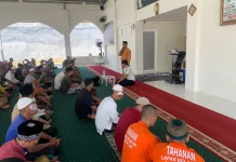 Warga Binaan Lapas Kelas IIA Bagansiapiapi Antusias Ikuti Pembinaan Keagamaan