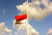 MAN 2 Bengkalis Kibarkan Bendera Setengah Tiang Sambut Hari Kesaktian Pancasila