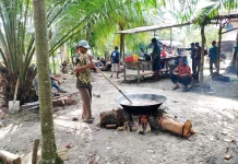 Jenang Jadi Tradisi Pernikahan Warga Bantan Bengkalis